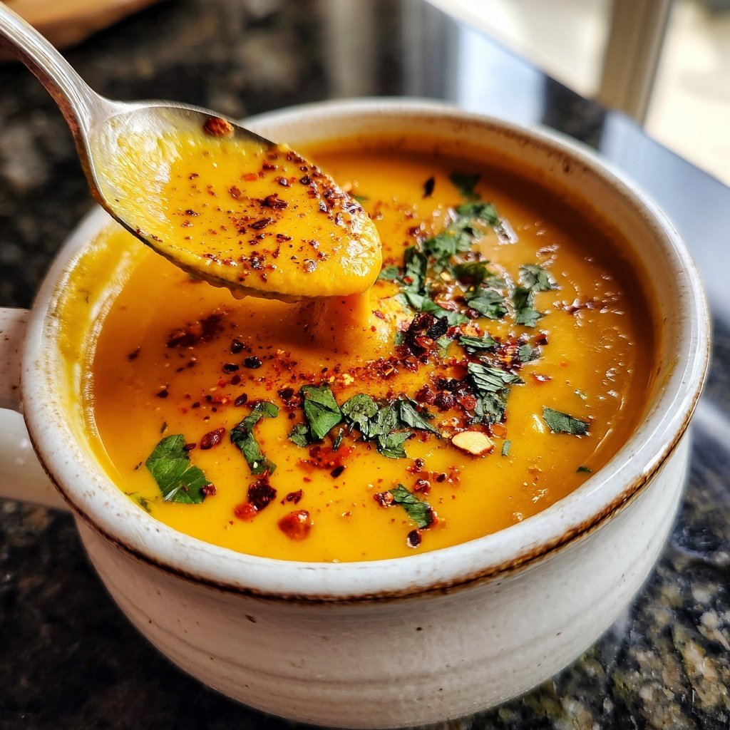 Spicy Pumpkin Squash Soup