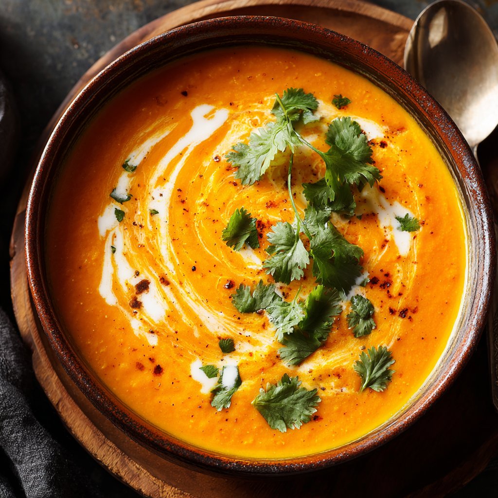 Creamy Carrot Ginger Soup
