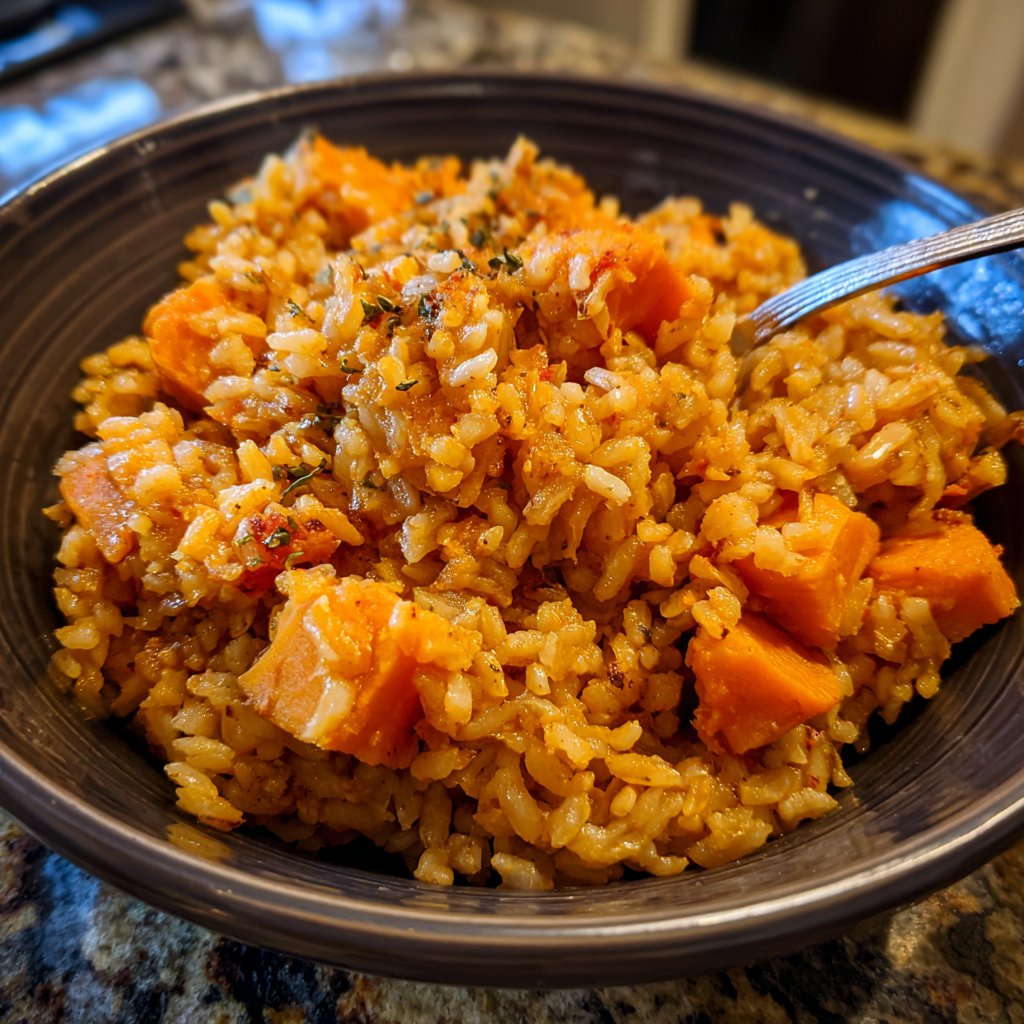 Smoky Paprika Sweet Potato Rice