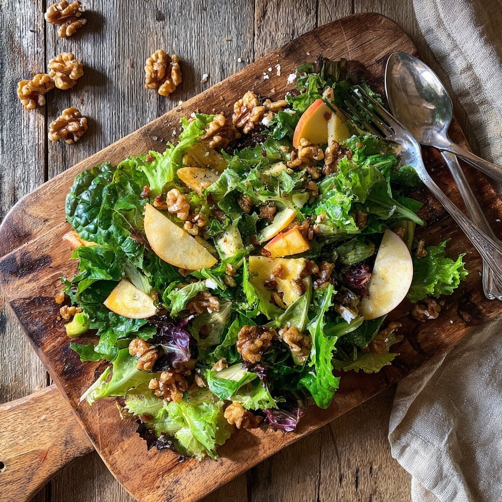 Apple Walnut Salad