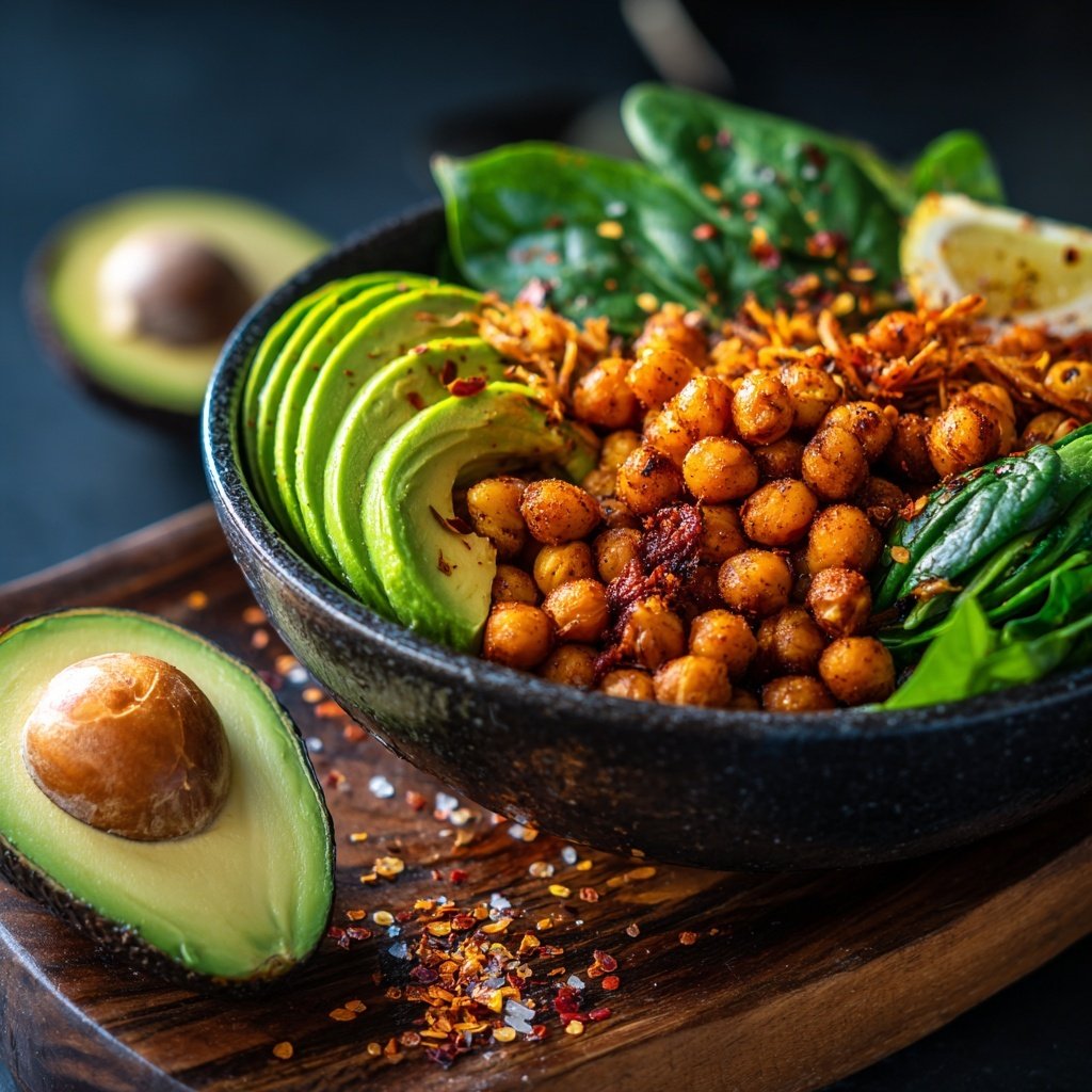Spicy Chickpea Buddha Bowl