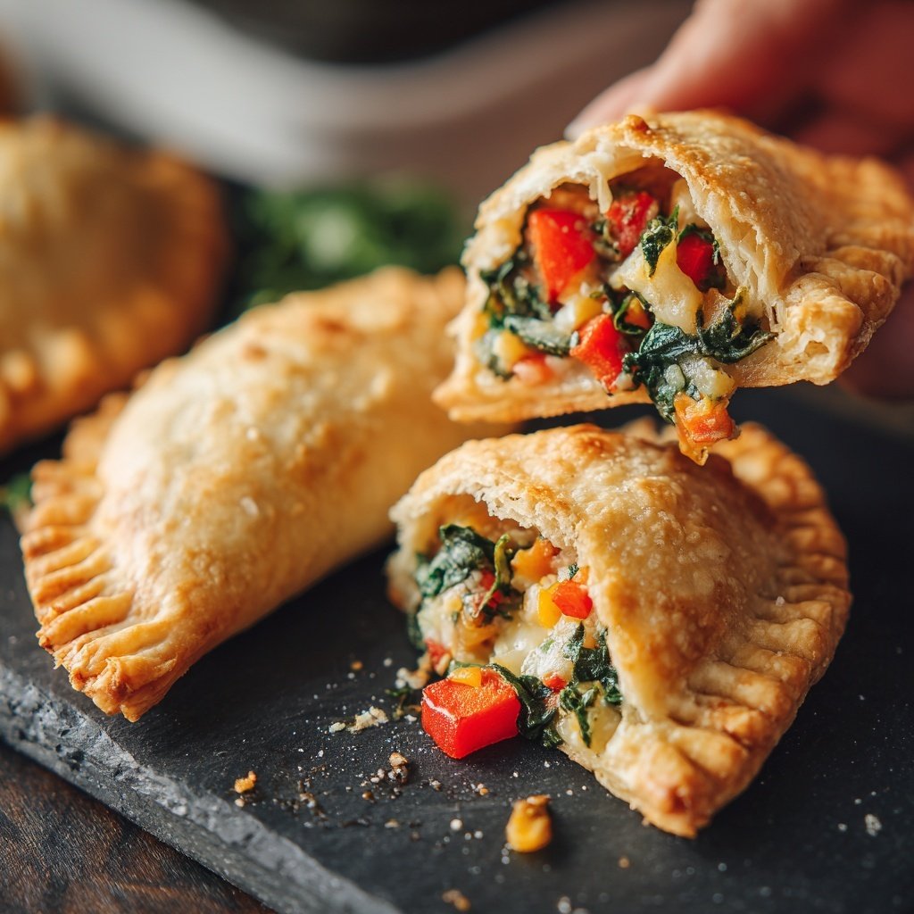 Super Bowl Party Food Veggie Empanadas