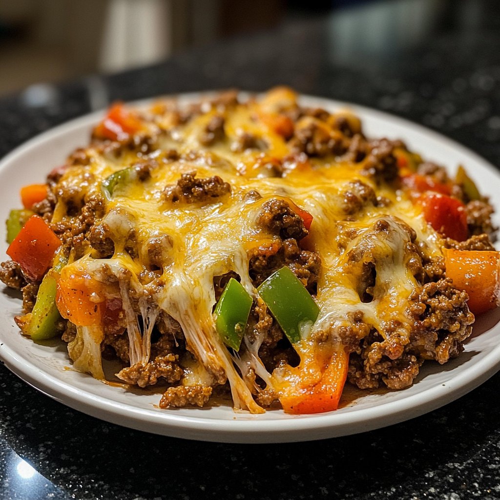Ground Beef Skillet Spicy