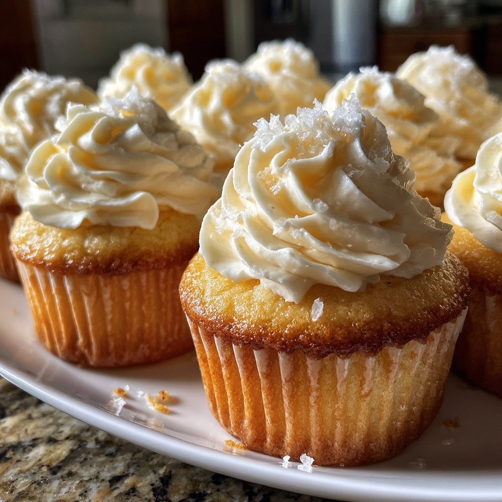 Vanilla Cream Filled Cupcakes