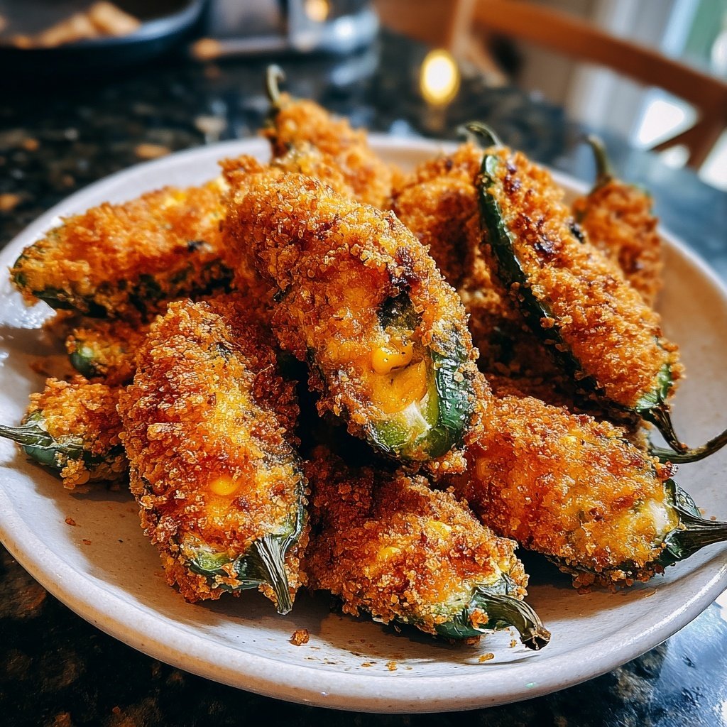 Jalapeno Poppers Stuffed with Corn