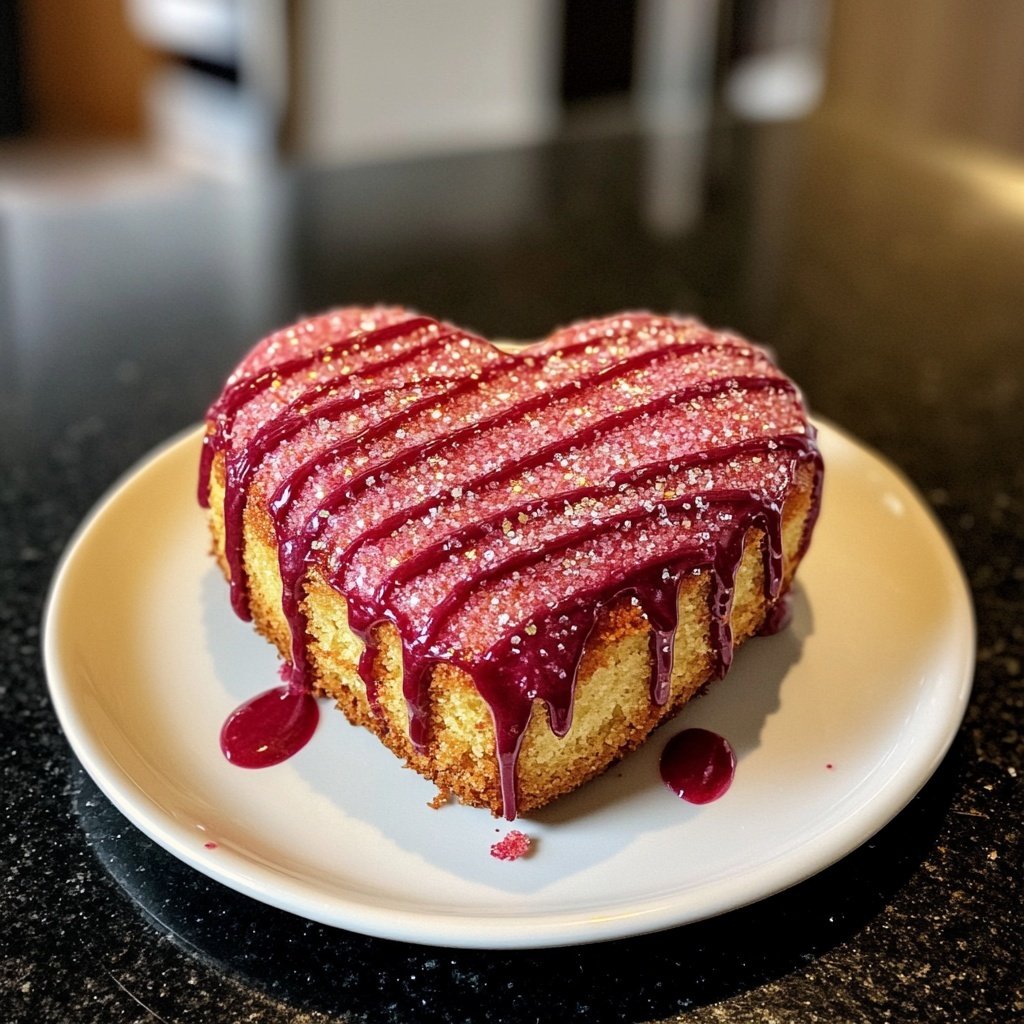 Mini Heart Cake Recipe