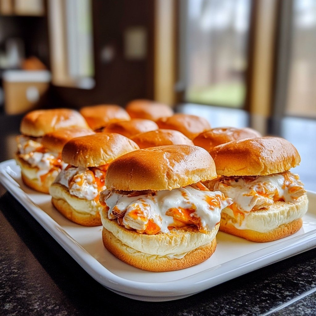 Buffalo Chicken Sliders